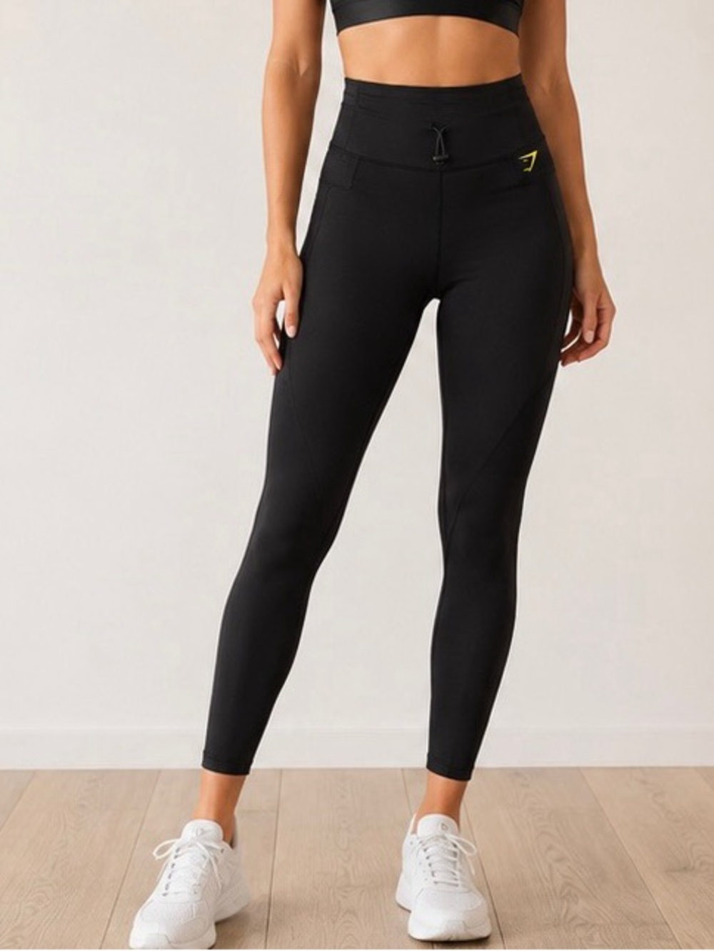 Gymshark Black High-Waist Performance Leggings